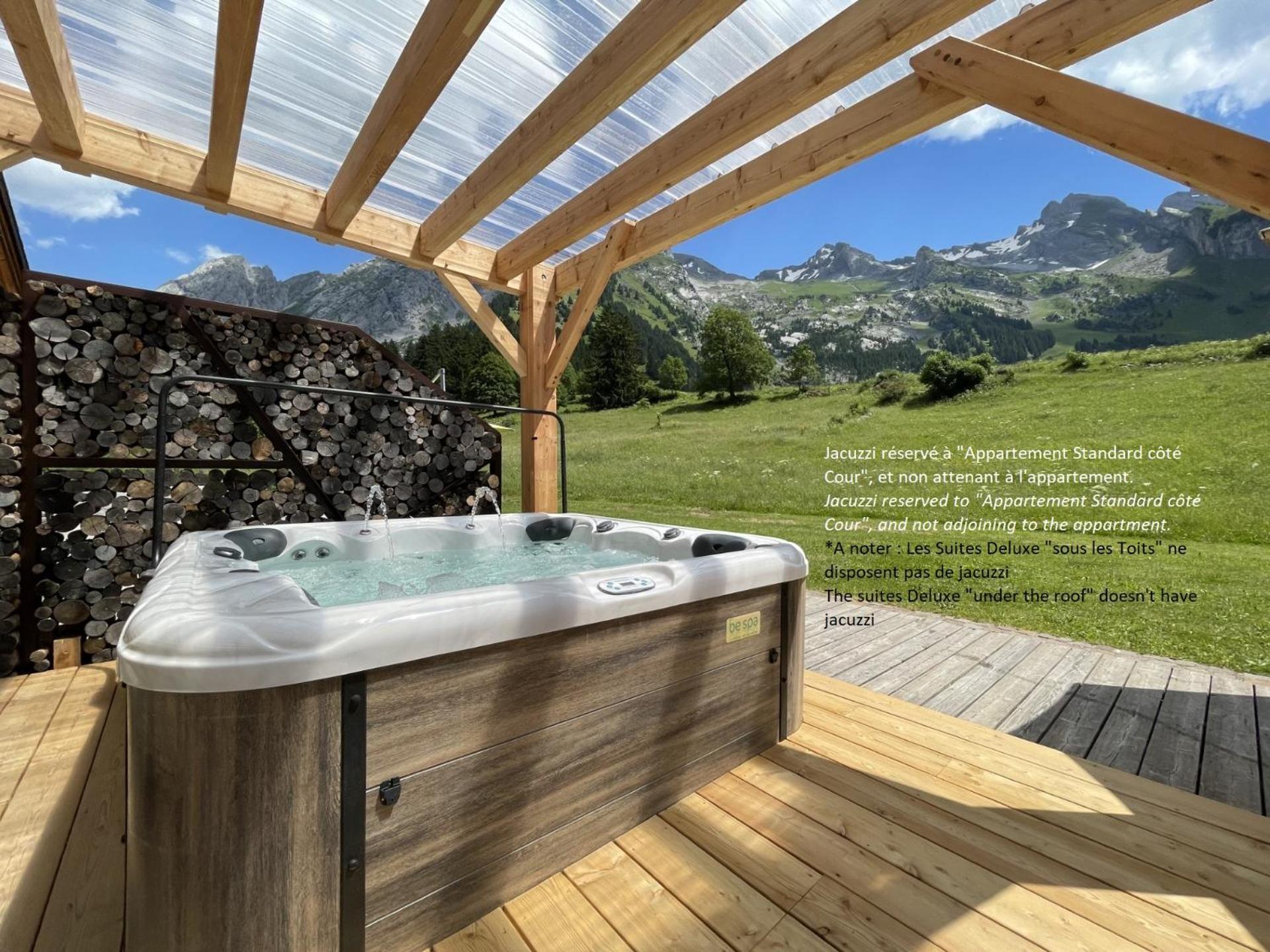Chalet Inarpa - Appartements Et Suites La Clusaz Exterior foto